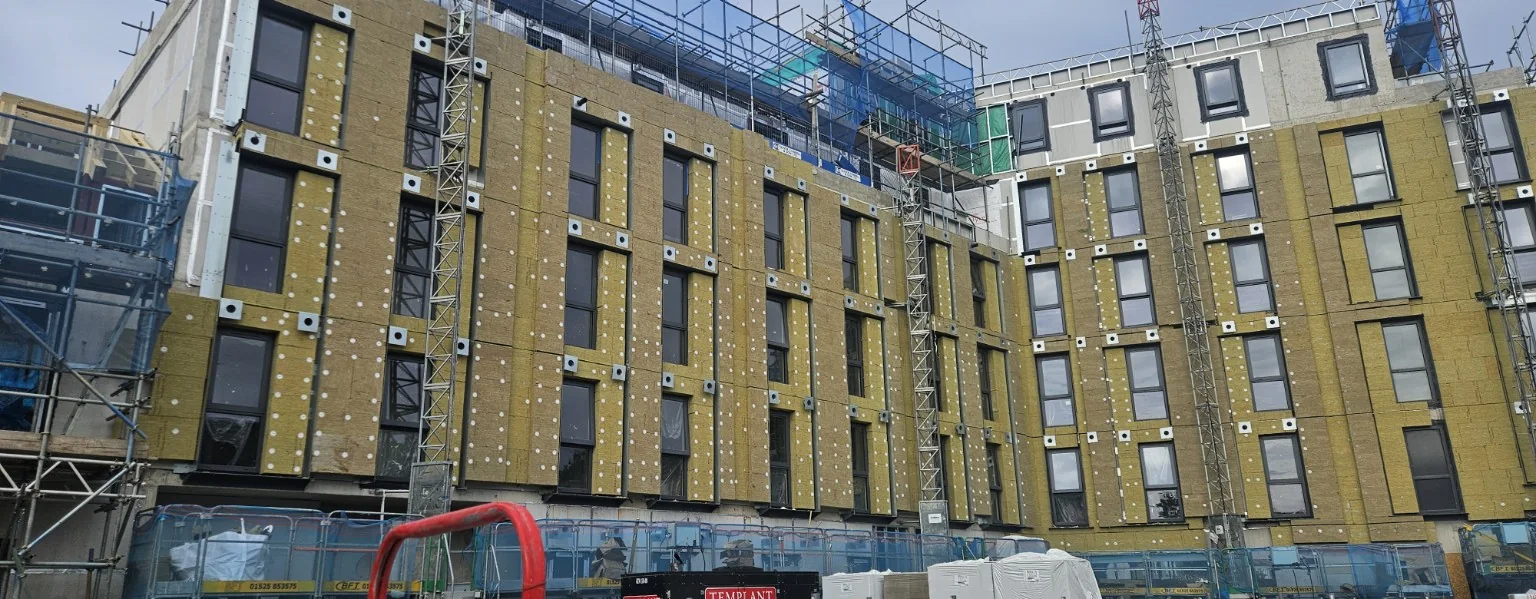 Façade build-up and remedial works