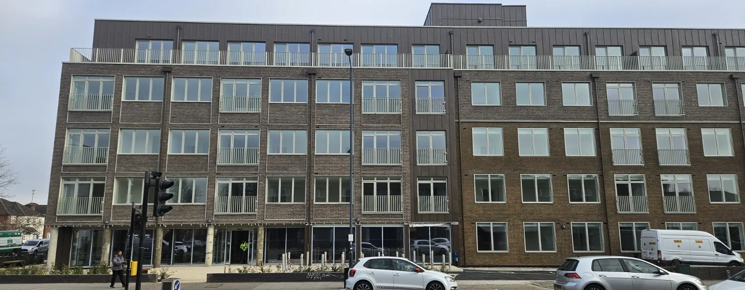 Completed residential façade project