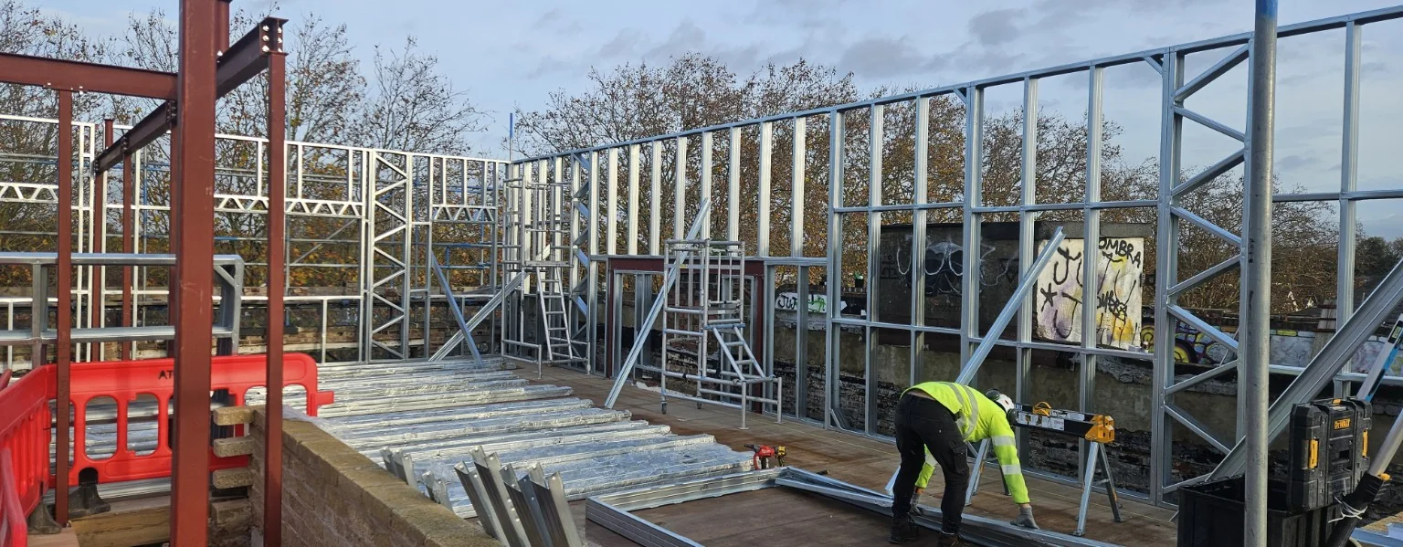 SFS wall framing